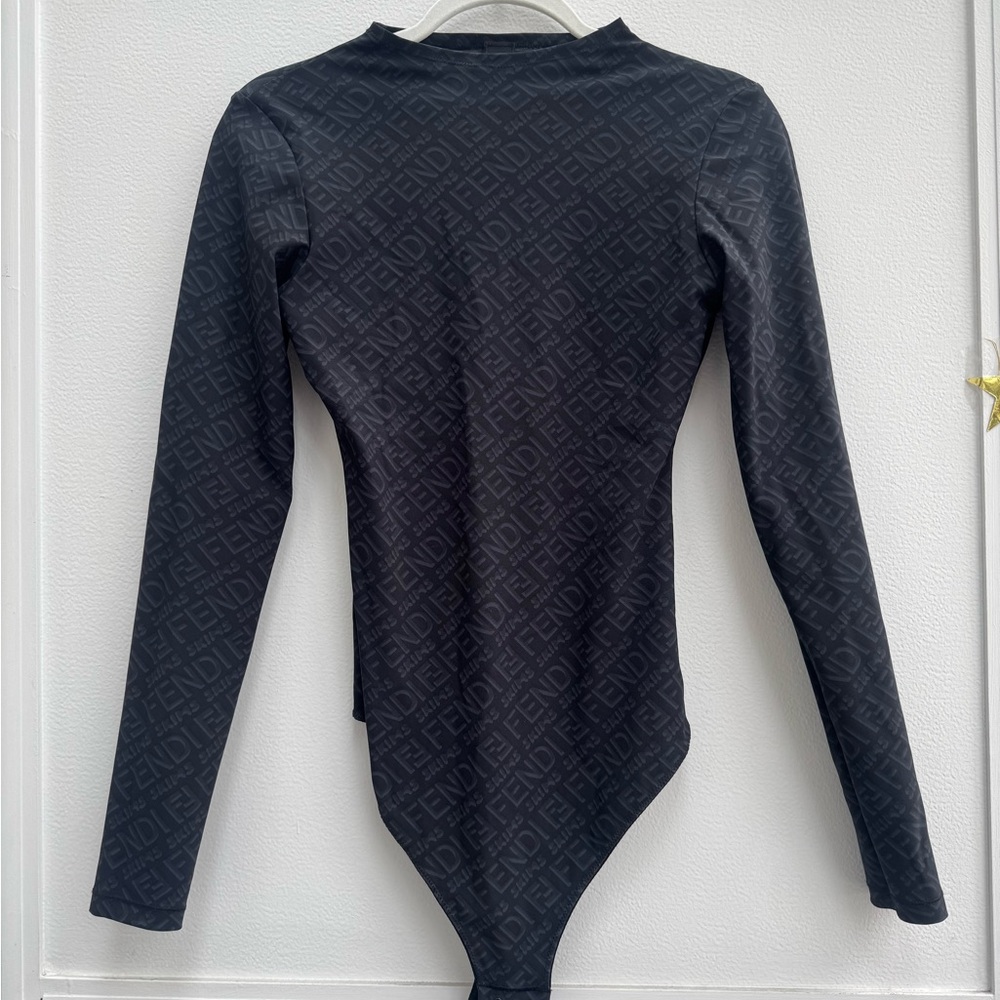 Fendi x Skims black bodysuit